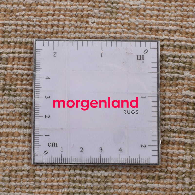 Vintage tæppe - 206 x 145 cm - mørk beige