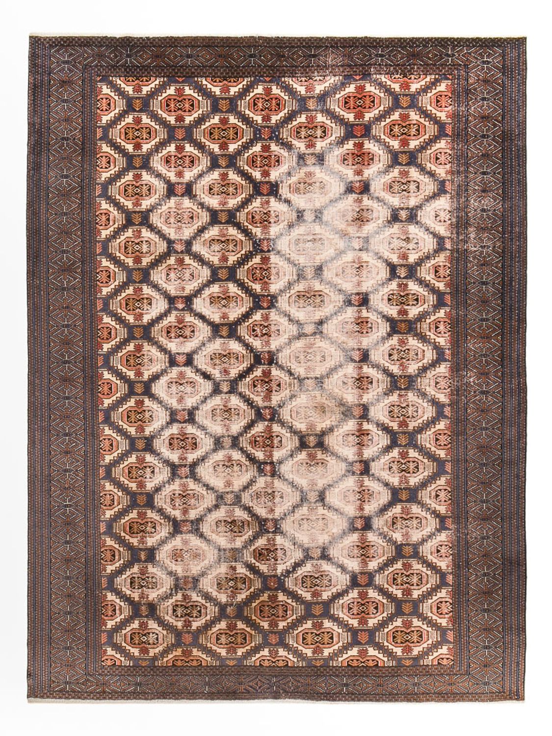 Vintage tæppe - 385 x 283 cm - rust