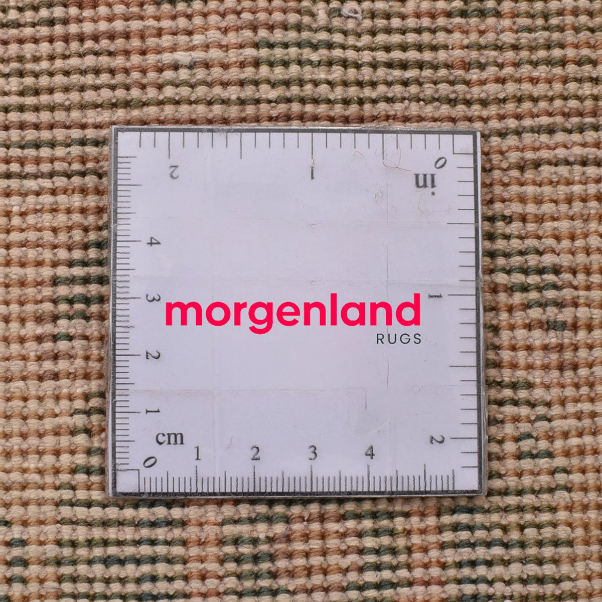 Vintage tæppe - 233 x 163 cm - lysrød