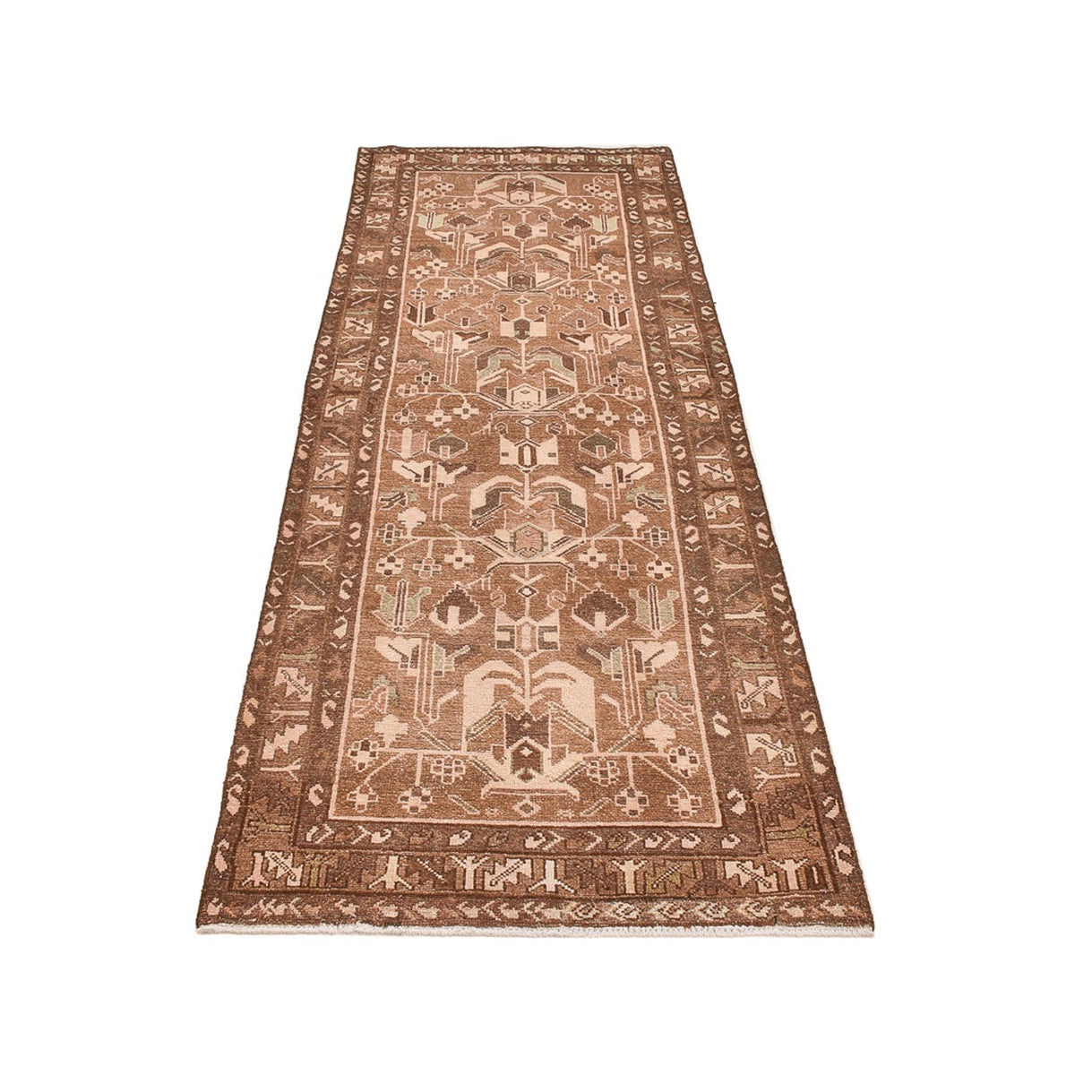 Løber Vintage tæppe - 297 x 104 cm - mørk beige