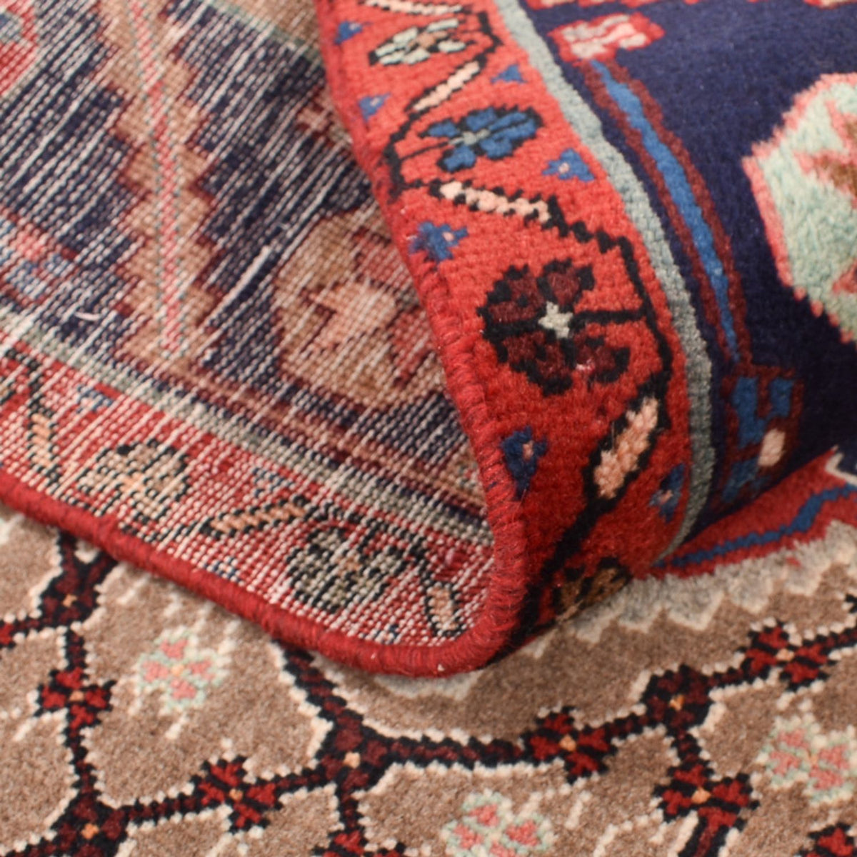 Persisk tæppe - Nomadisk - 146 x 97 cm - flerfarvet