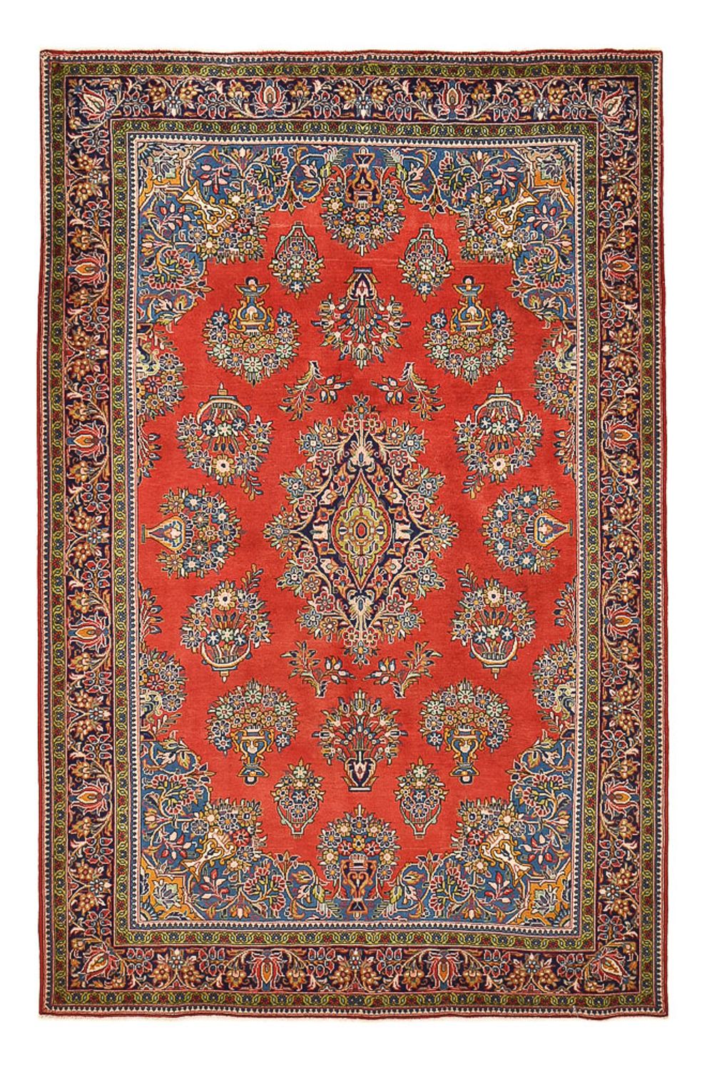 Persisk tæppe - Royal - 333 x 218 cm - rød
