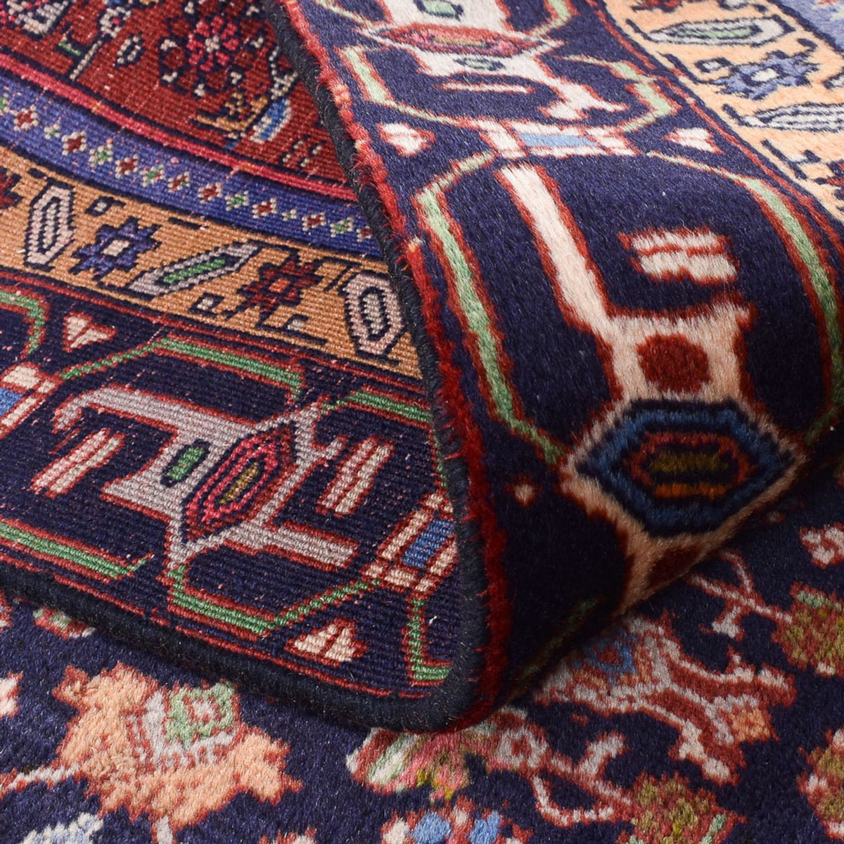 Persisk tæppe - Nomadisk - 290 x 183 cm - rød