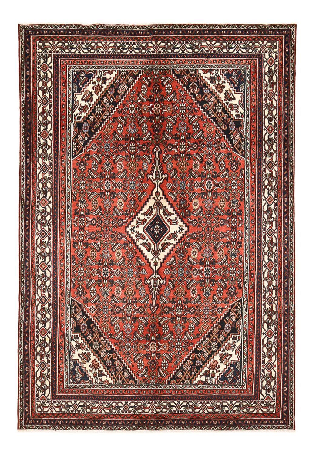 Persisk tæppe - Nomadisk - 304 x 208 cm - rød