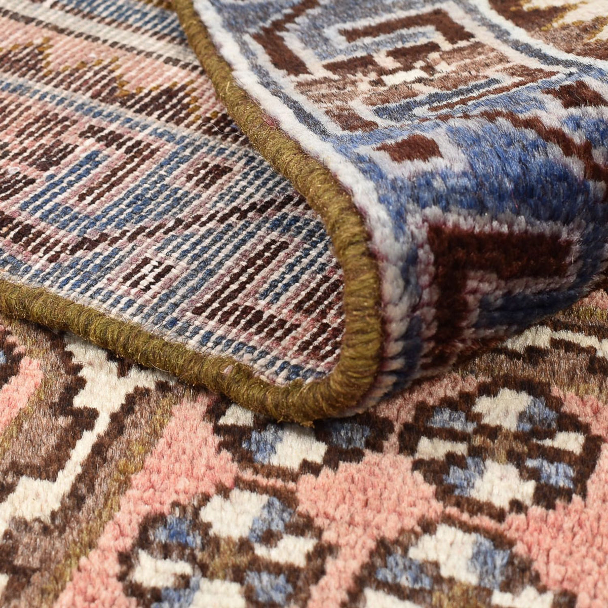 Persisk tæppe - Nomadisk - 155 x 112 cm - flerfarvet