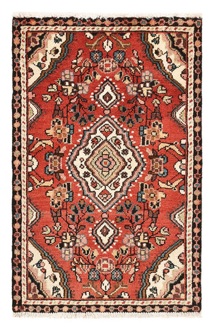 Persisk tæppe - Nomadisk - 89 x 58 cm - rød