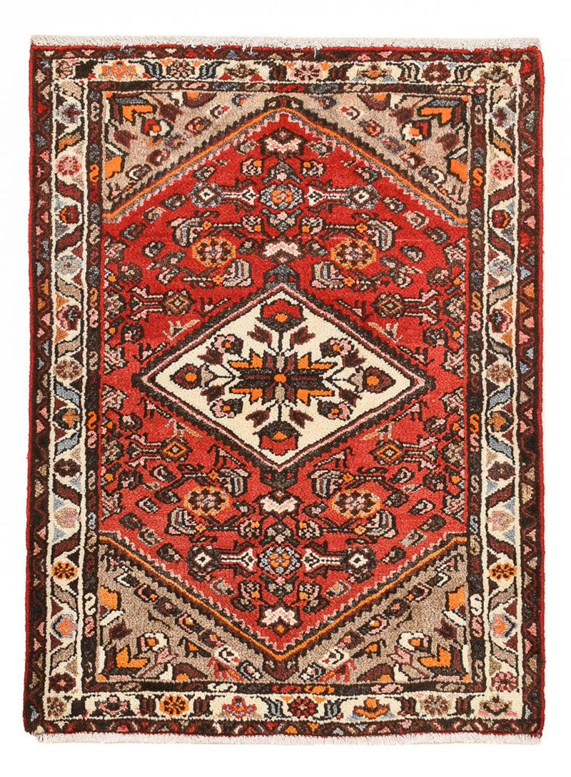 Persisk tæppe - Nomadisk - 93 x 68 cm - rød