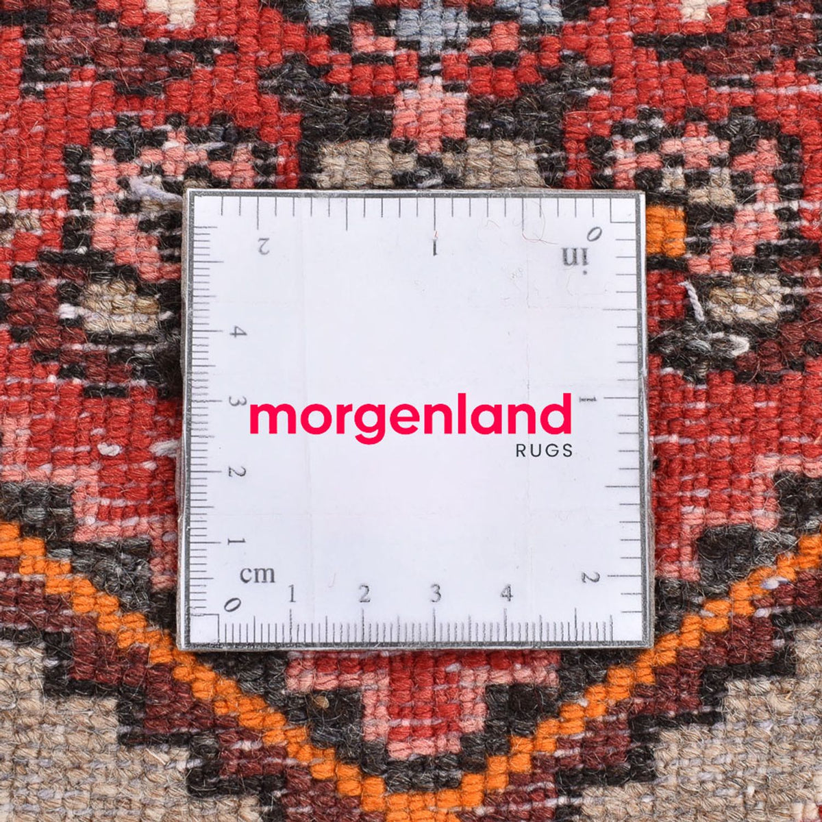 Persisk tæppe - Nomadisk - 93 x 68 cm - rød