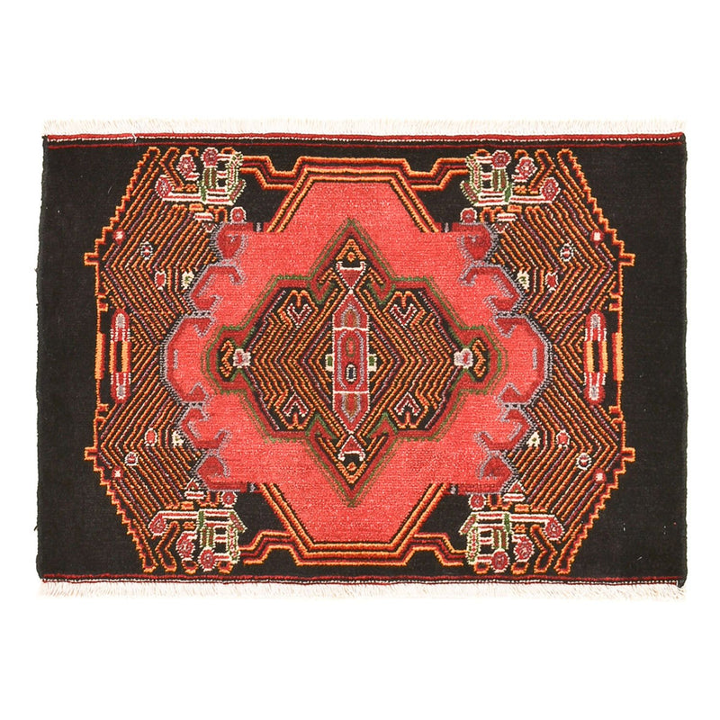 Persisk tæppe - Nomadisk - 70 x 47 cm - rød