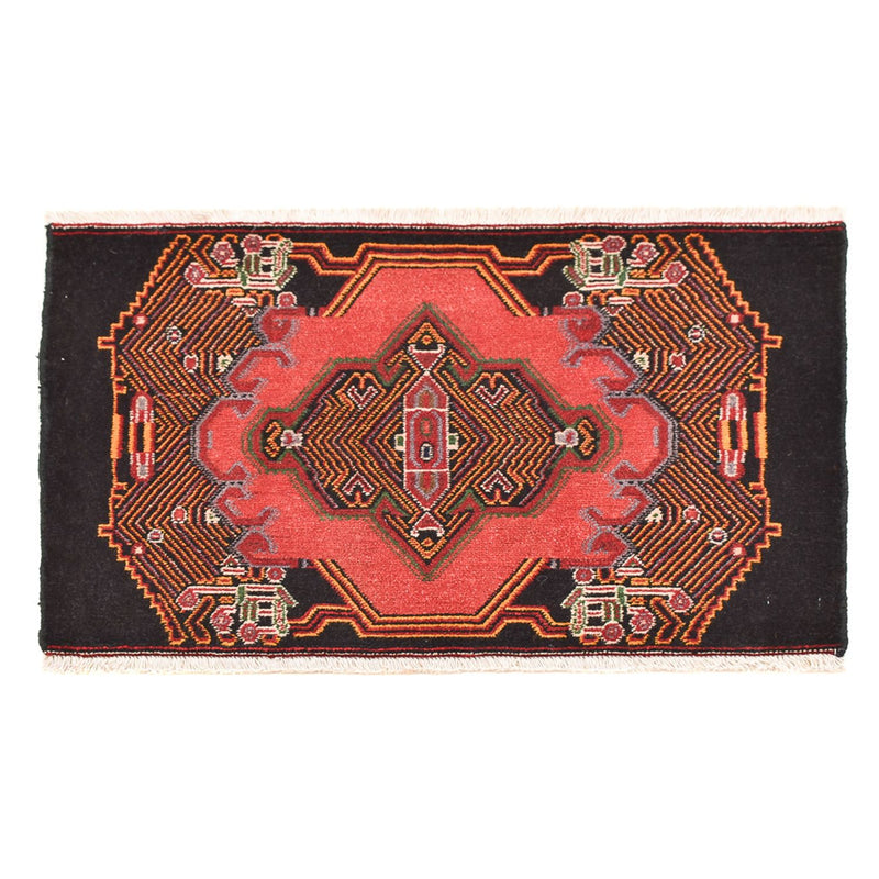 Persisk tæppe - Nomadisk - 70 x 47 cm - rød