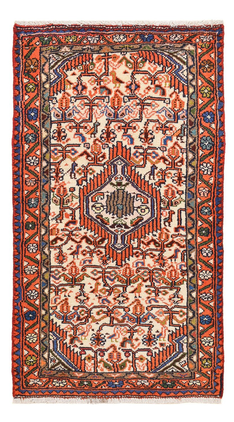 Persisk tæppe - Nomadisk - 101 x 54 cm - flerfarvet