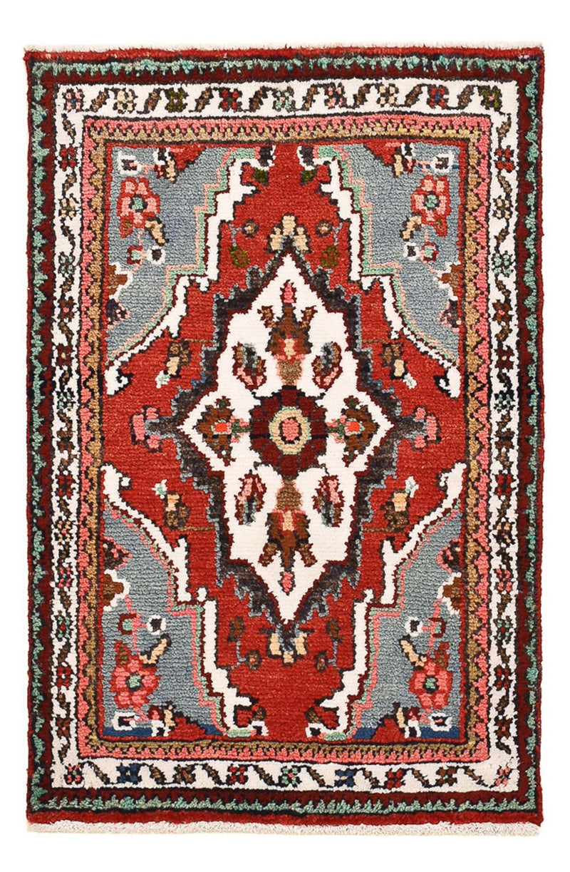 Persisk tæppe - Nomadisk - 90 x 58 cm - rød