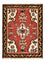 Persisk tæppe - Nomadisk - 62 x 44 cm - rød