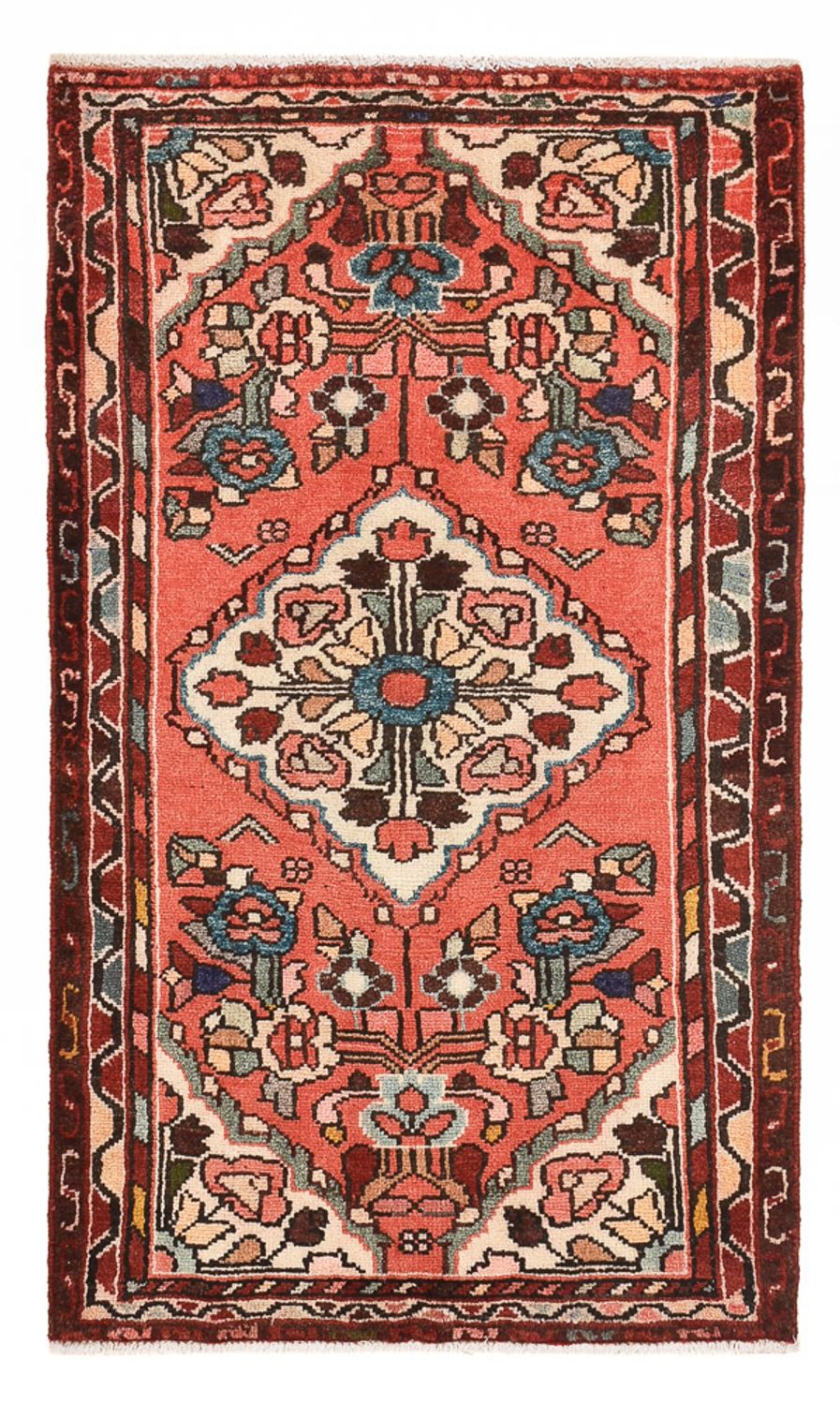 Persisk tæppe - Nomadisk - 103 x 61 cm - rød