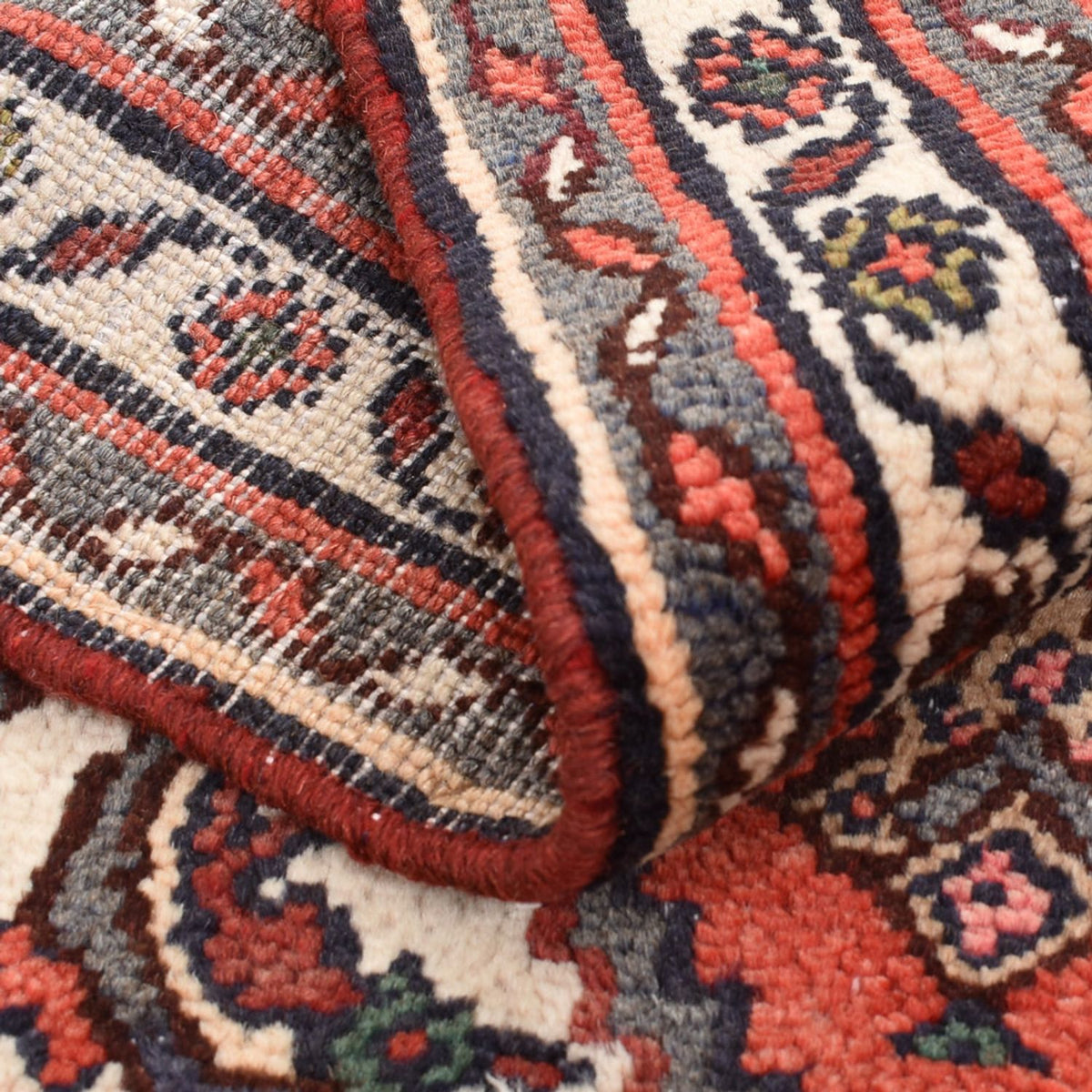 Persisk tæppe - Nomadisk - 96 x 70 cm - rød