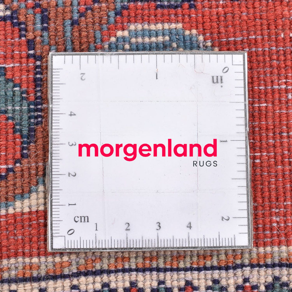 Persisk tæppe - Nomadisk - 54 x 54 cm - rød