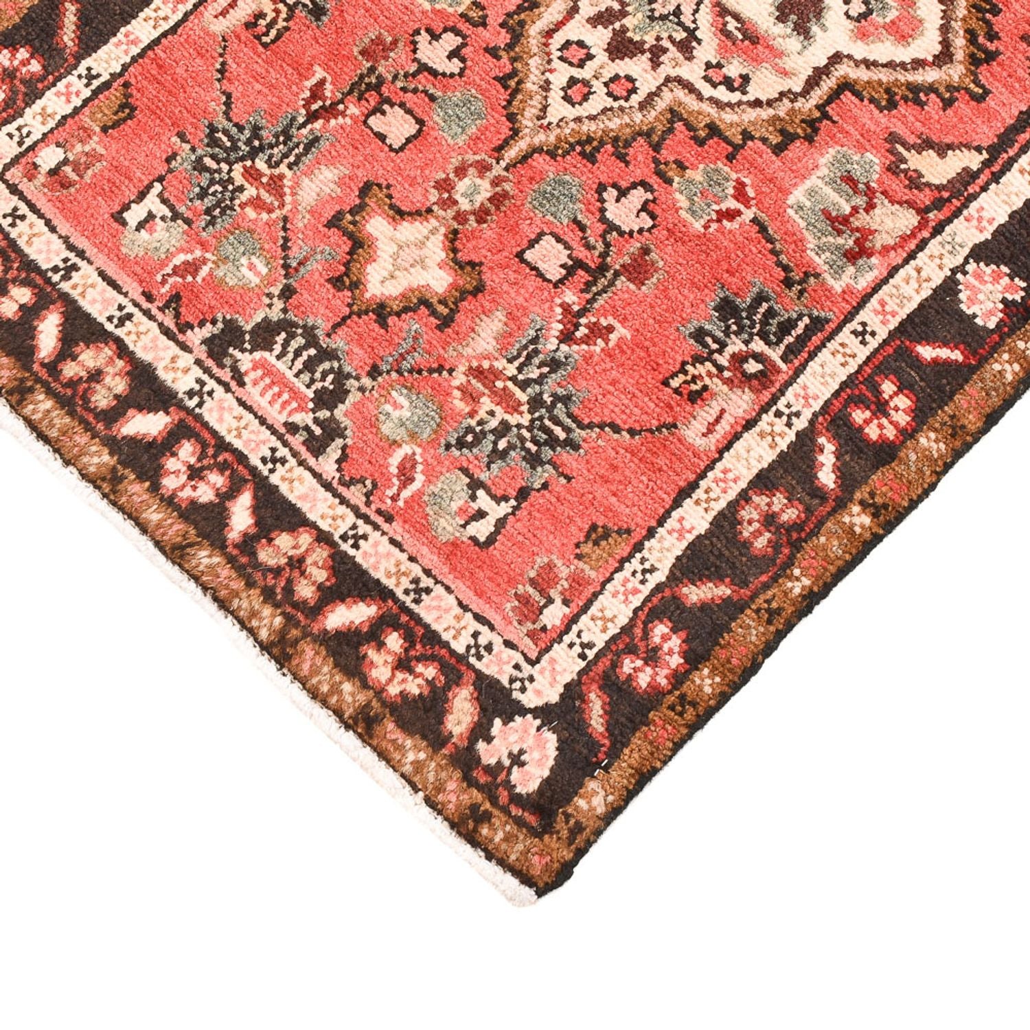 Persisk tæppe - Nomadisk - 102 x 61 cm - rød