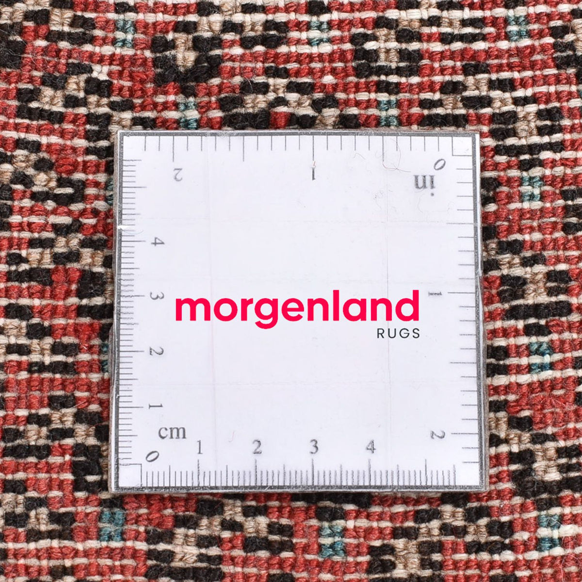 Persisk tæppe - Nomadisk - 81 x 61 cm - rust