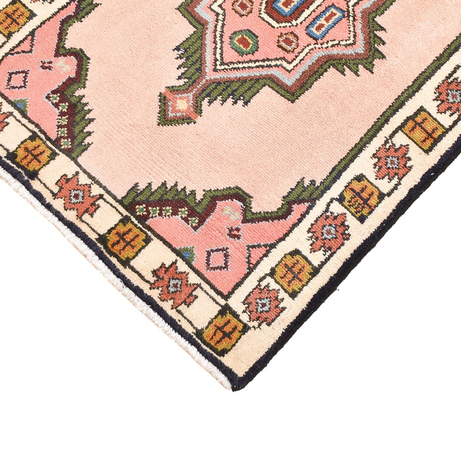 Persisk tæppe - Nomadisk - 92 x 62 cm - pink