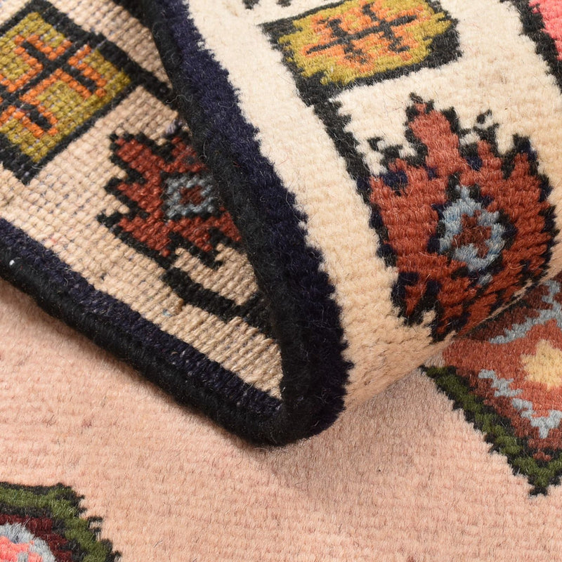Persisk tæppe - Nomadisk - 92 x 62 cm - pink