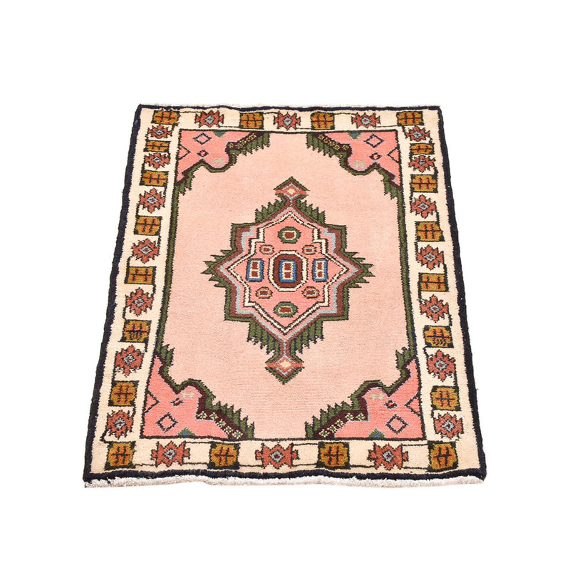 Persisk tæppe - Nomadisk - 92 x 62 cm - pink