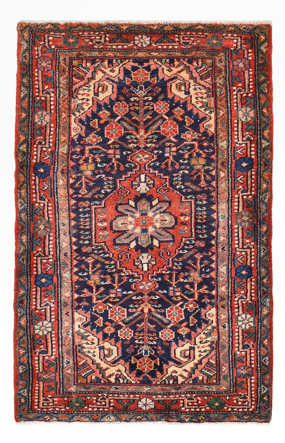Persisk tæppe - Nomadisk - 100 x 66 cm - pink