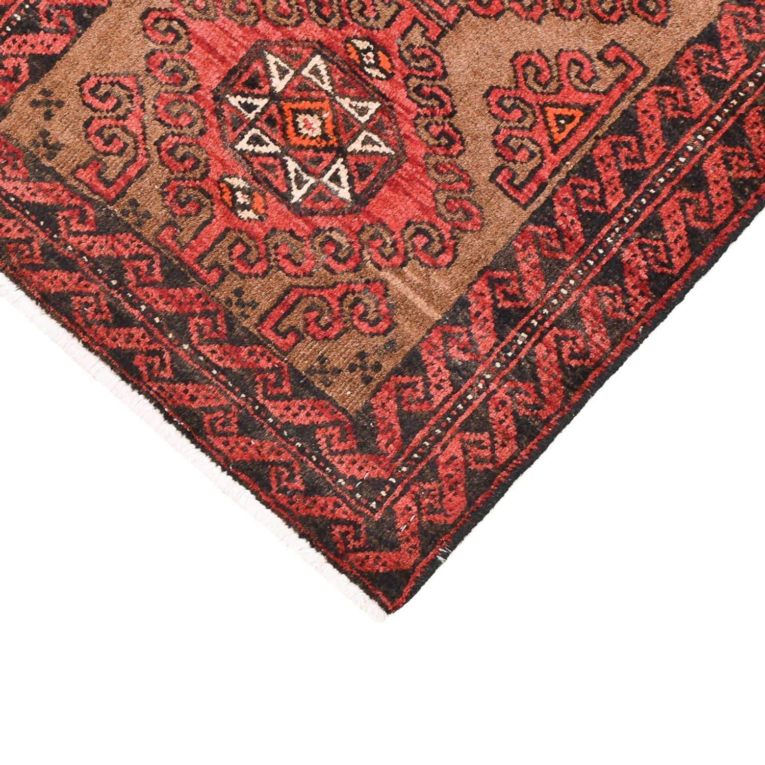 Persisk tæppe - Nomadisk - 70 x 49 cm - rød