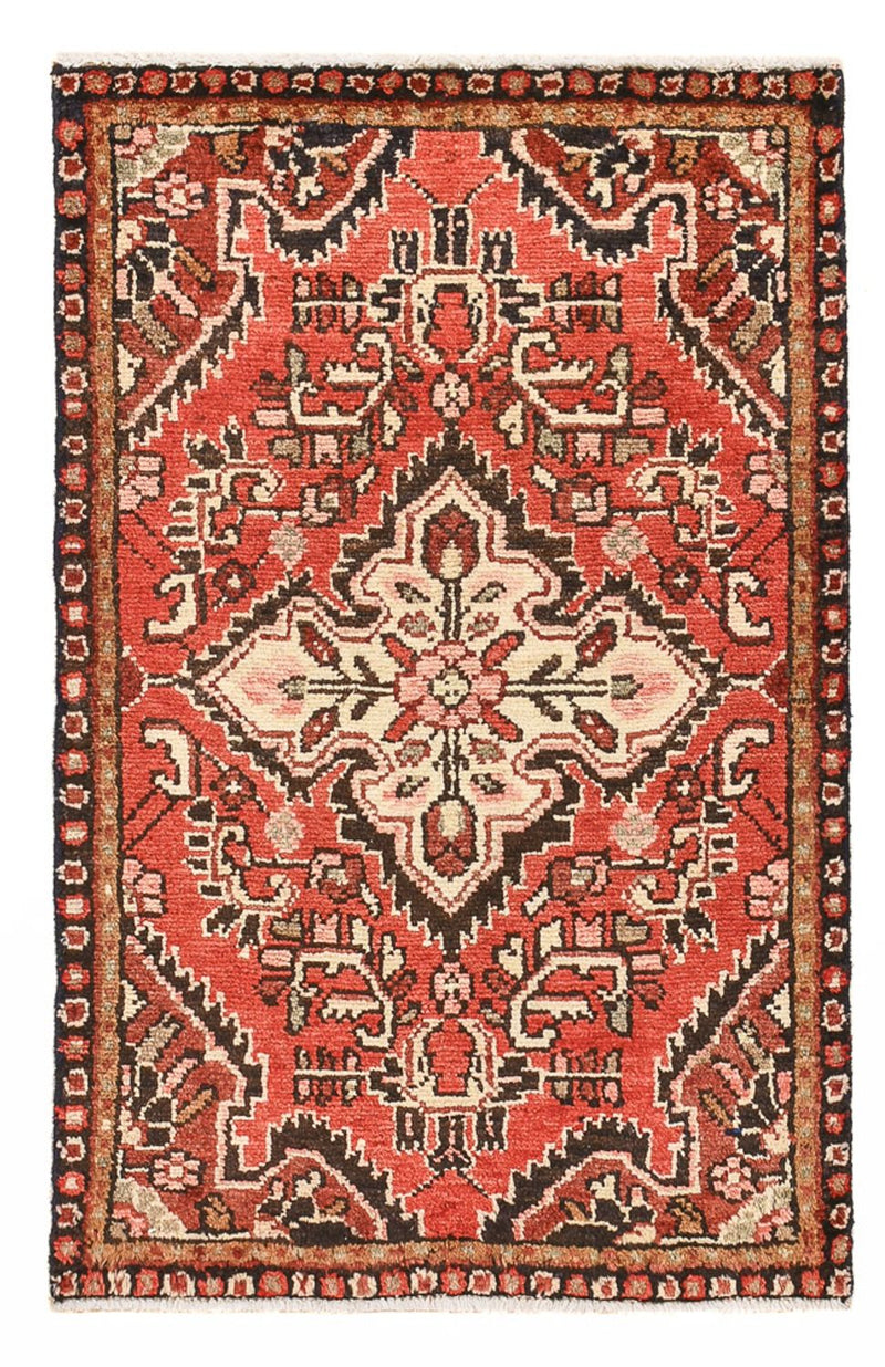 Persisk tæppe - Nomadisk - 93 x 60 cm - rød