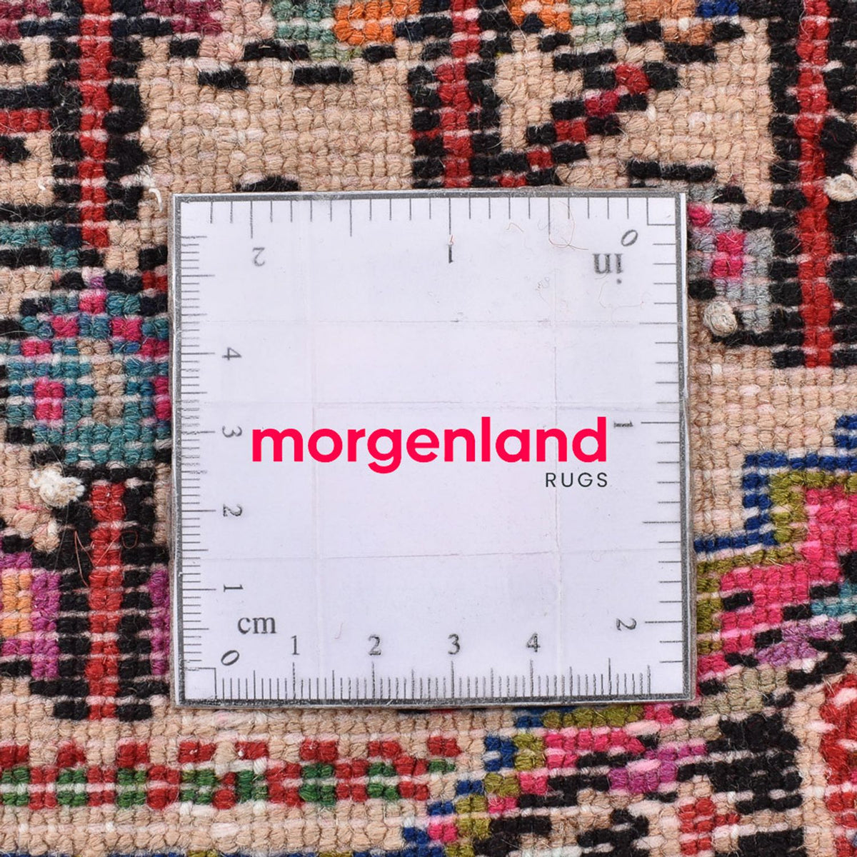 Persisk tæppe - Nomadisk - 81 x 52 cm - flerfarvet