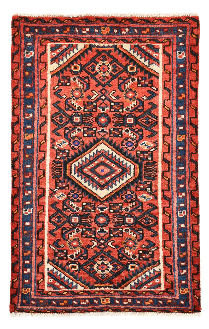Persisk tæppe - Nomadisk - 97 x 60 cm - rød