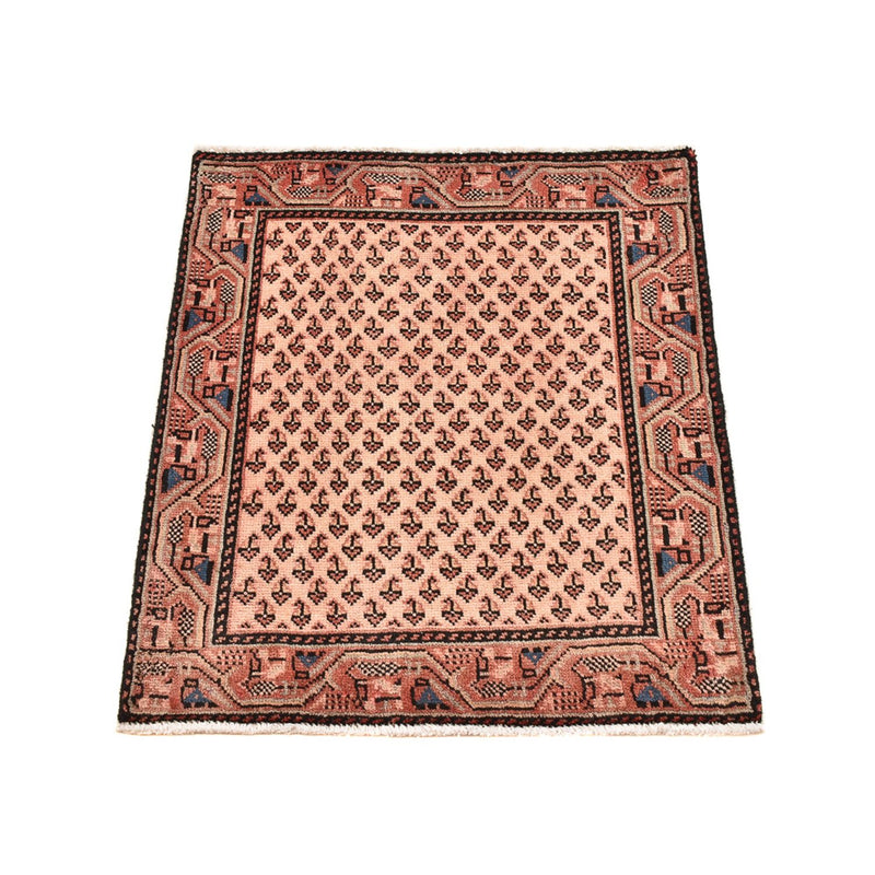 Persisk tæppe - Nomadisk - 72 x 60 cm - pink