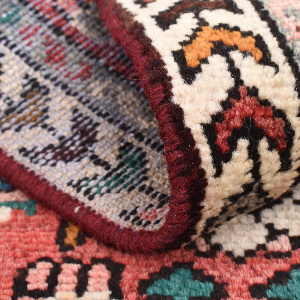 Persisk tæppe - Nomadisk - 105 x 59 cm - rød