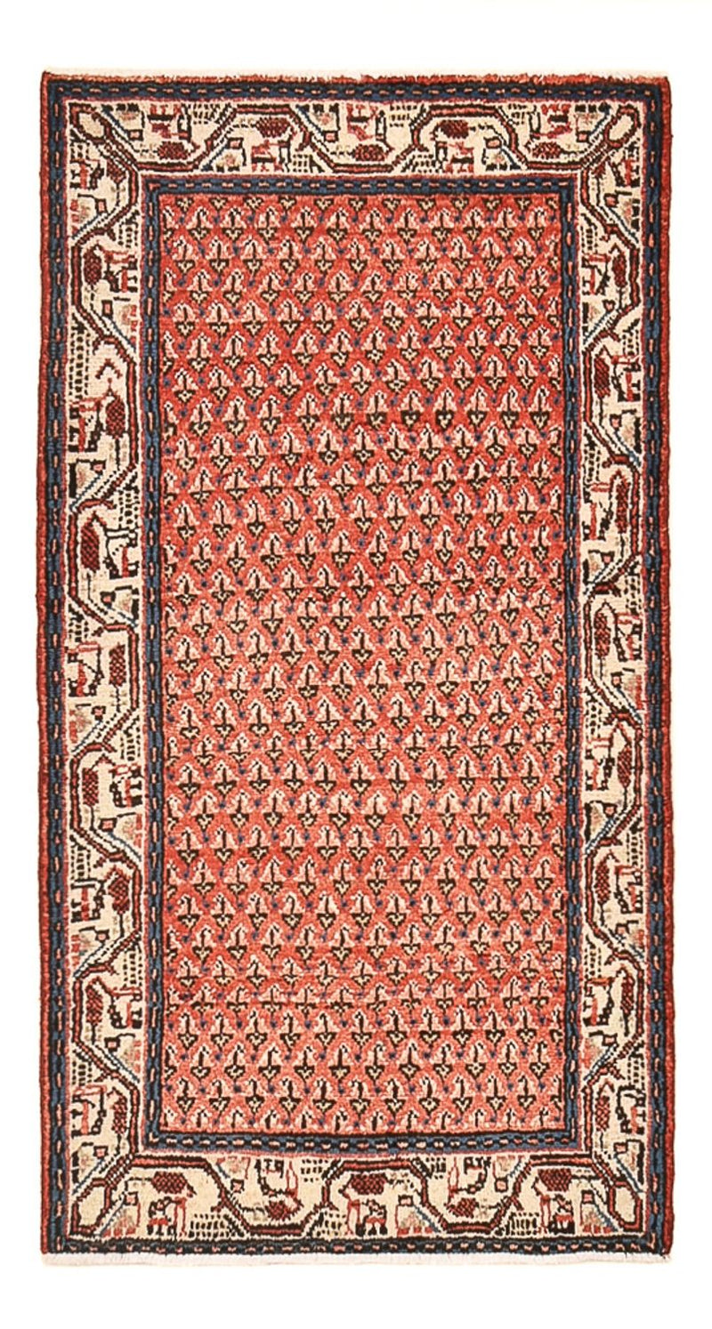 Persisk tæppe - Mir - 121 x 65 cm - rust