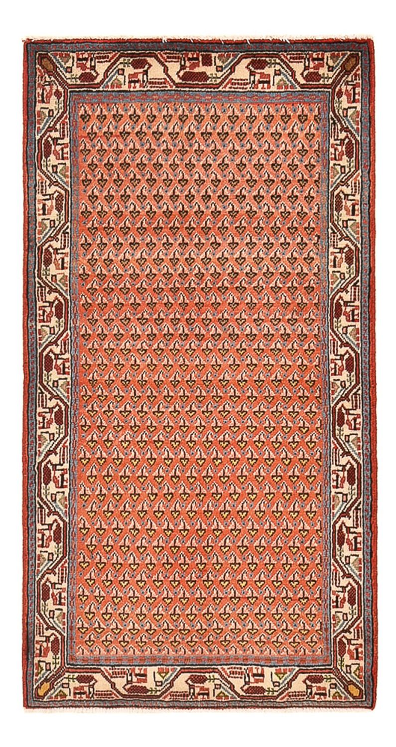 Persisk tæppe - Mir - 125 x 66 cm - rust