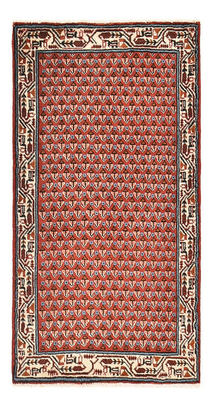 Persisk tæppe - Mir - 123 x 63 cm - rust