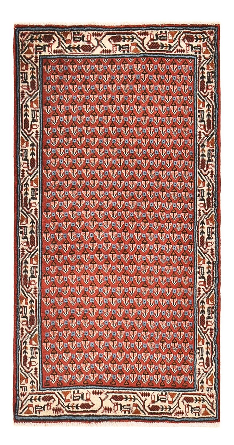 Persisk tæppe - Mir - 123 x 63 cm - rust