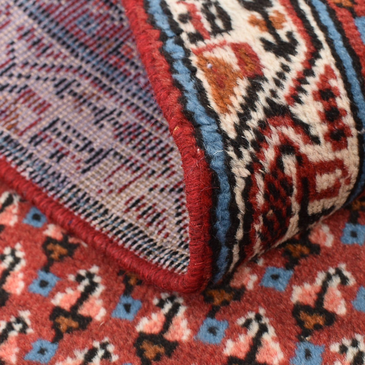 Persisk tæppe - Mir - 123 x 63 cm - rust