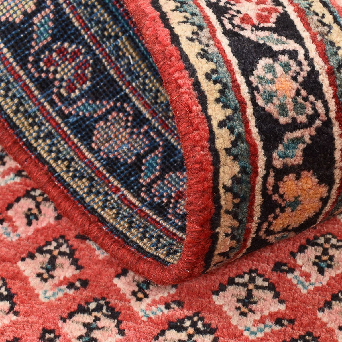 Persisk tæppe - Mir - 128 x 60 cm - rød