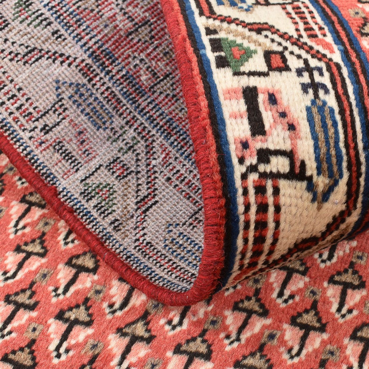 Persisk tæppe - Mir - 120 x 67 cm - rust