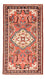 Persisk tæppe - Nomadisk - 131 x 76 cm - lysrød