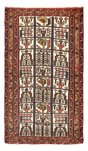 Persisk tæppe - Nomadisk - 122 x 74 cm - flerfarvet