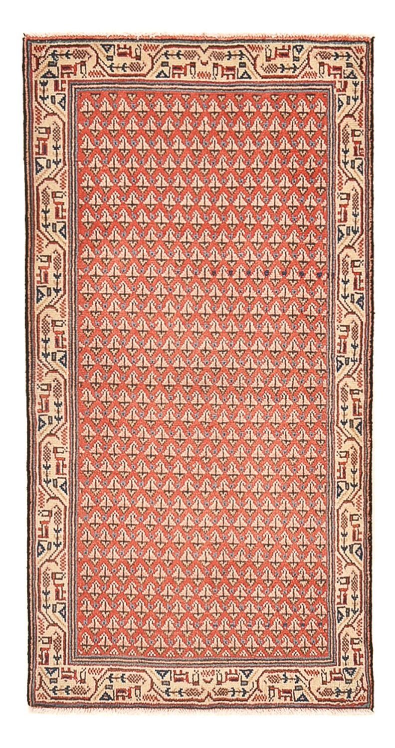 Persisk tæppe - Mir - 121 x 62 cm - rust