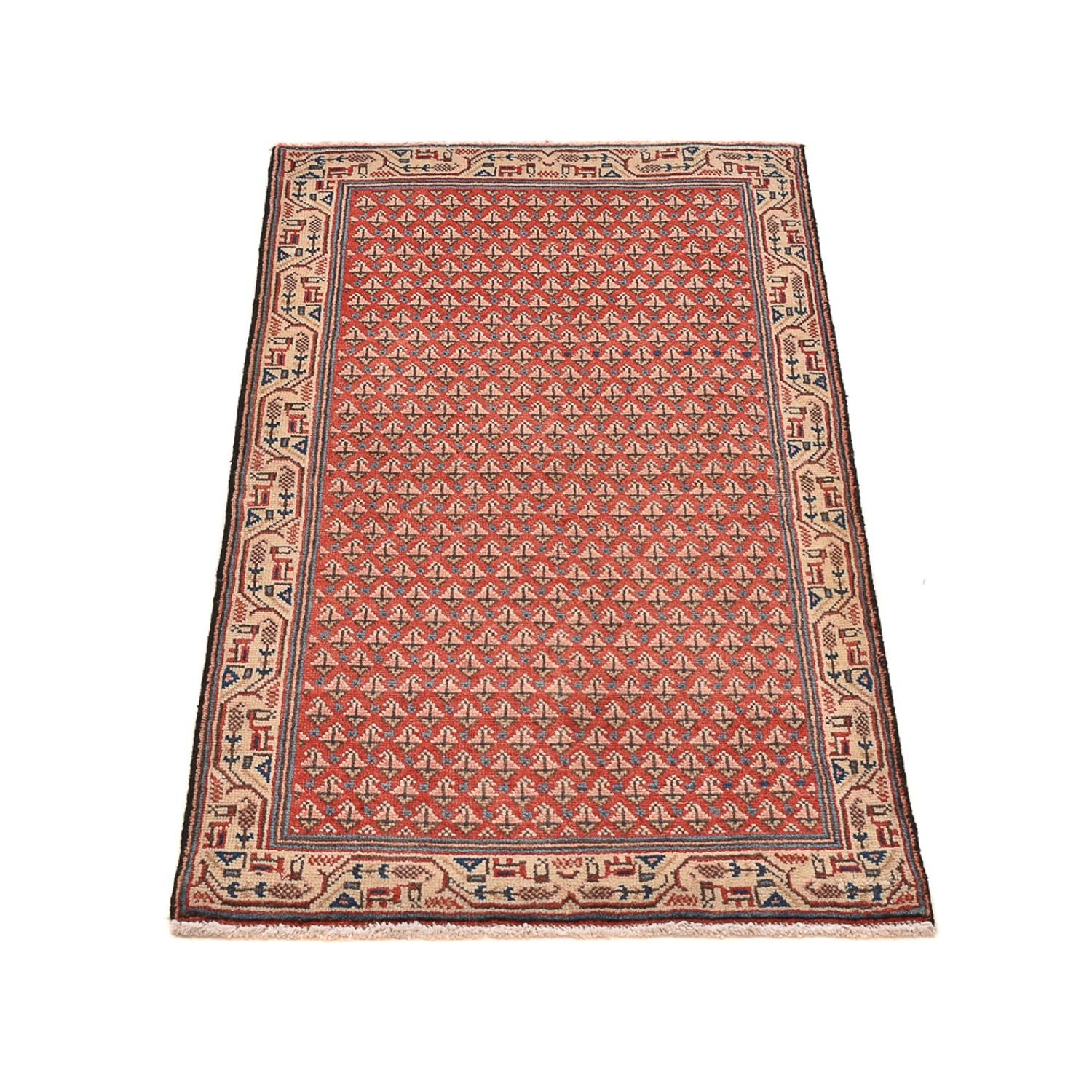 Persisk tæppe - Mir - 121 x 62 cm - rust