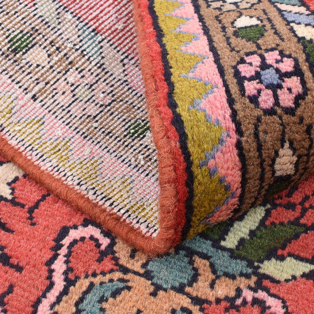 Persisk tæppe - Nomadisk - 130 x 80 cm - rød