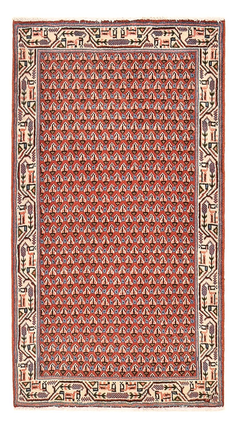 Persisk tæppe - Mir - 124 x 67 cm - rust