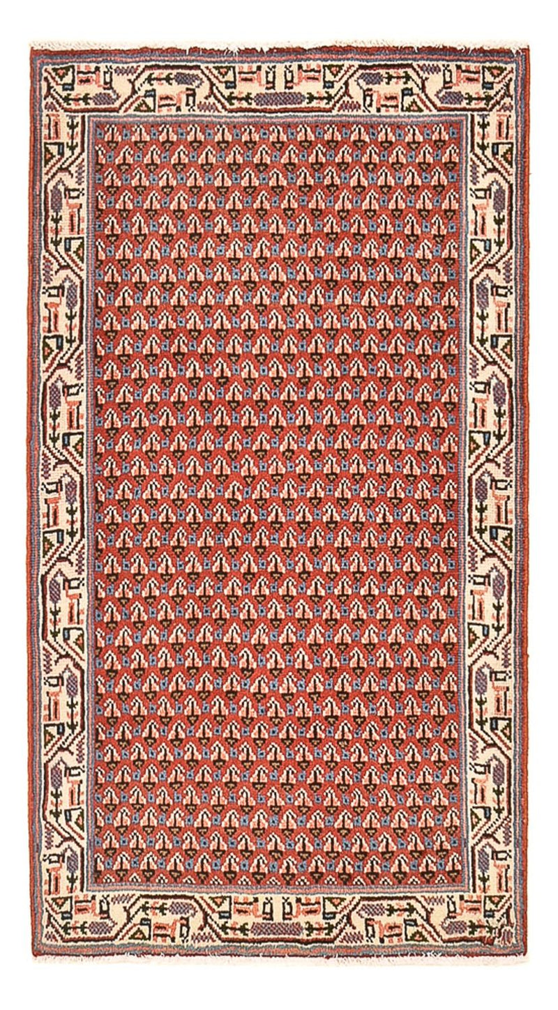Persisk tæppe - Mir - 124 x 67 cm - rust