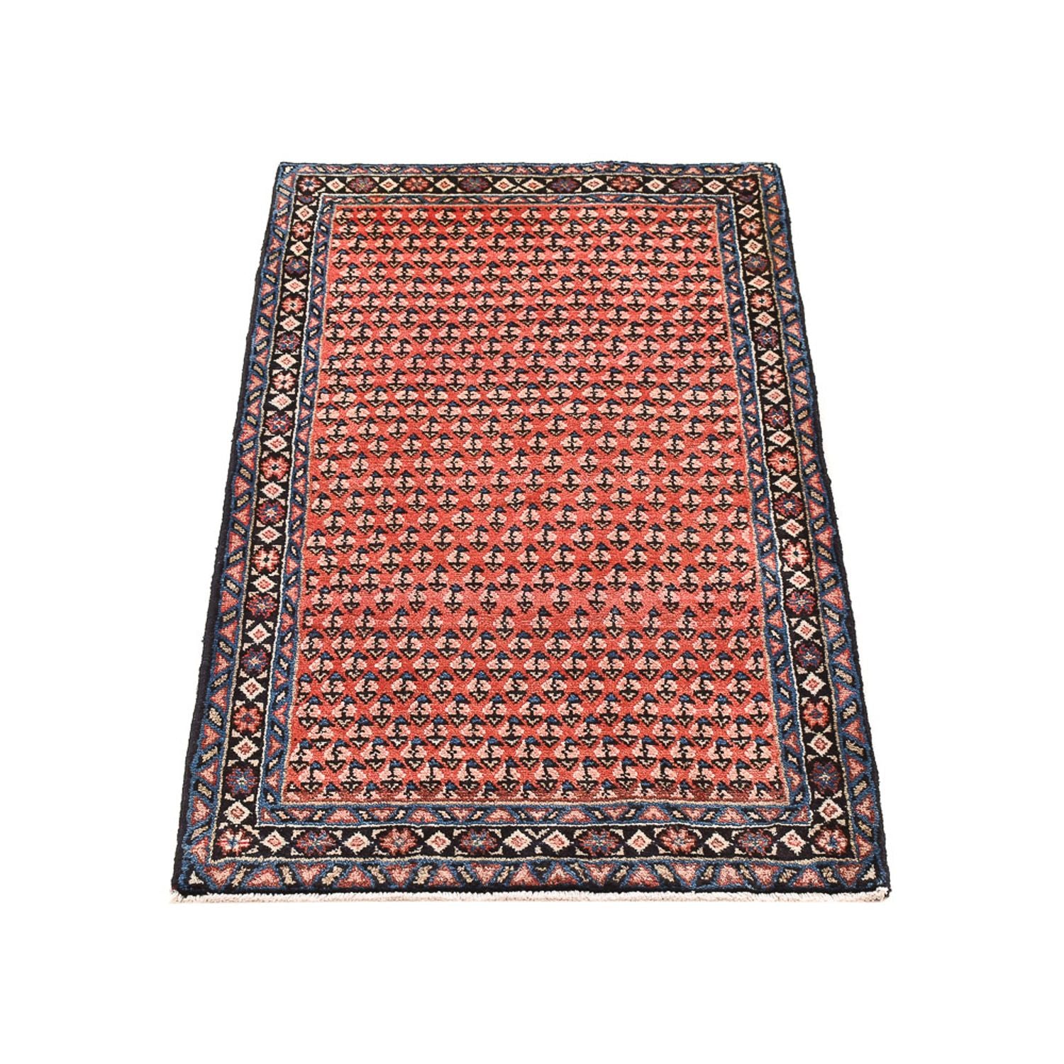 Persisk tæppe - Mir - 120 x 64 cm - rust