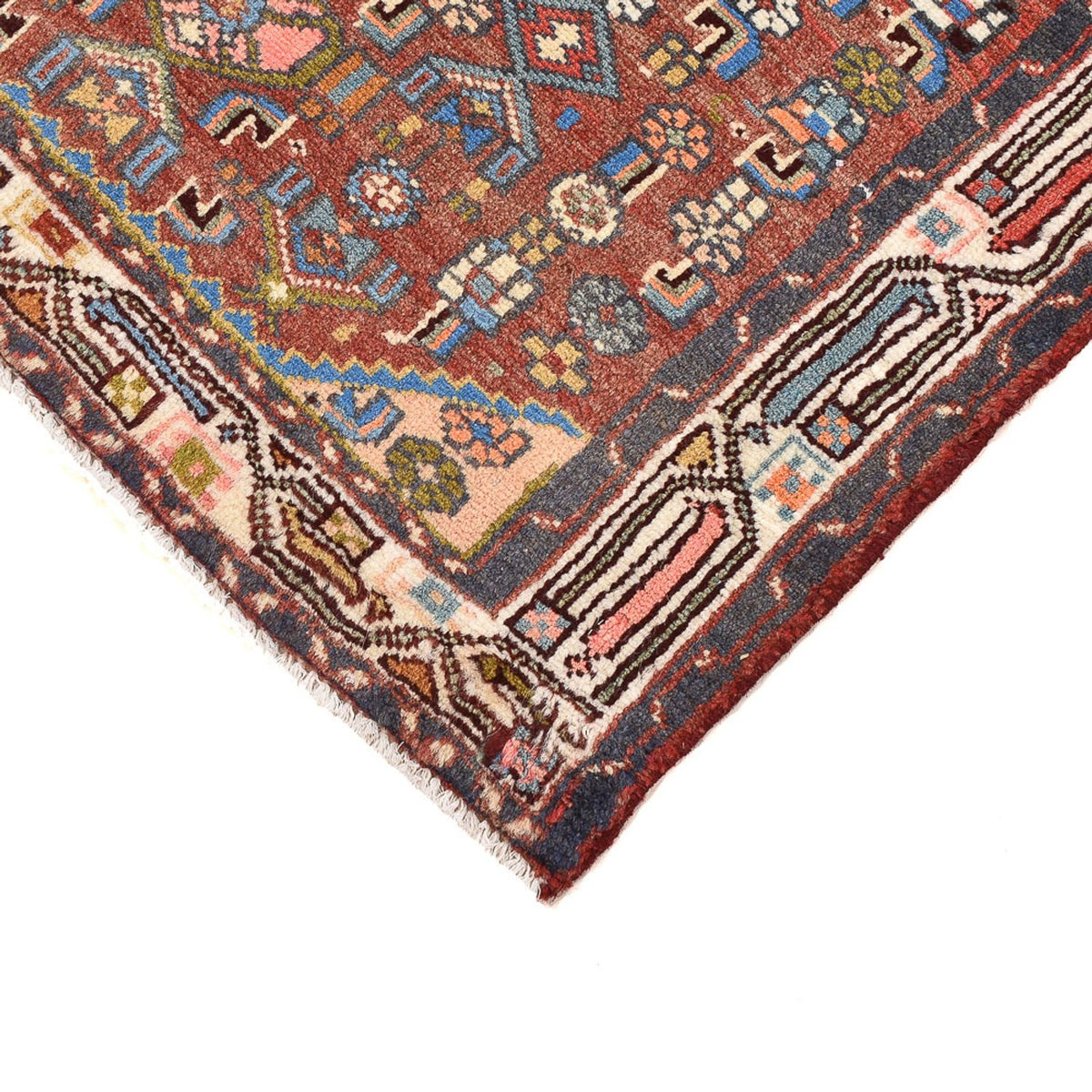 Persisk tæppe - Nomadisk - 110 x 74 cm - flerfarvet