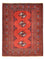 Turkaman-tæppe - 109 x 88 cm - rød