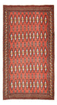 Turkaman-tæppe 71x129cm - Persisk tæppe